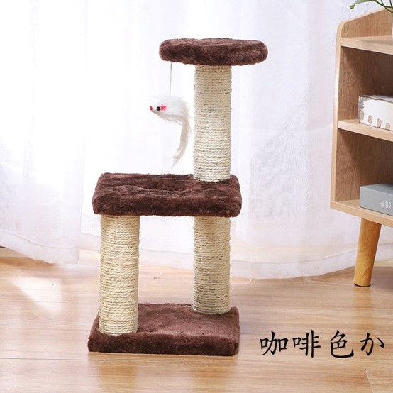 MULTI-LEVEL CAT SCRATCHING TOYS